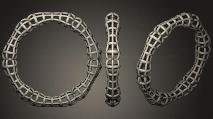 Ювелирные перстни и кольца (Бамбуковое кольцо 2, JVLRP_0292) 3D модель для ЧПУ станка